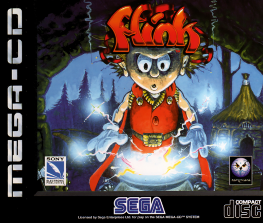 Flink (Europe) Sega CD Game Cover